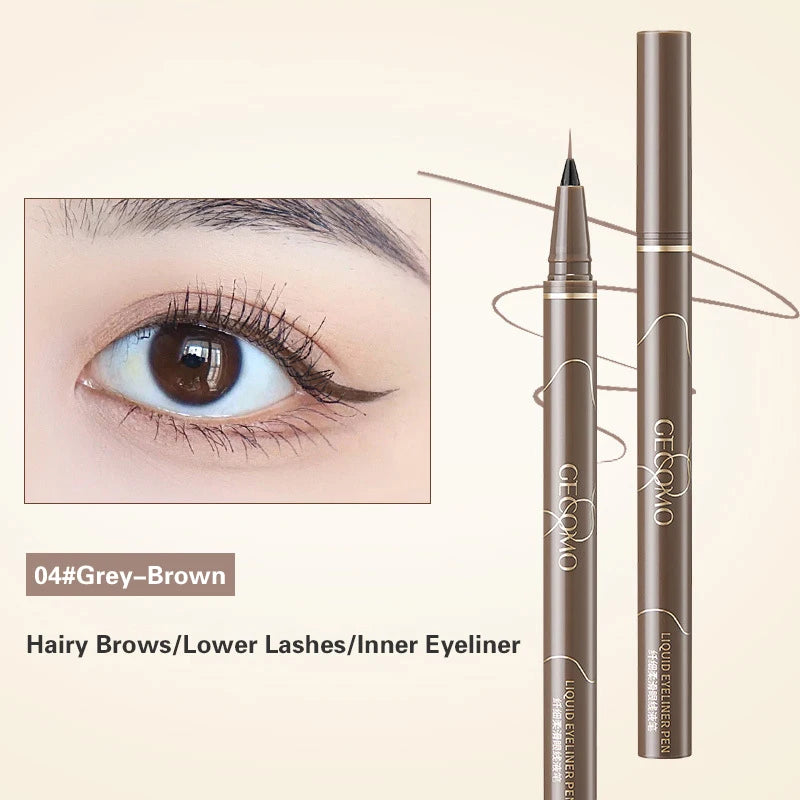 Long-Lasting Matte Liquid Eyeliner — Waterproof, Quick-Dry, 7 Shades