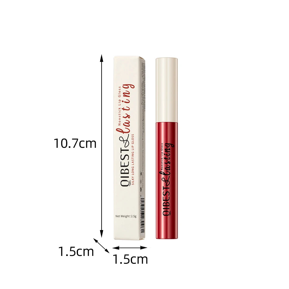 Rouge à Lèvres Liquide Mat Longue Tenue – Velours, Waterproof, 24 Teintes | QiBest