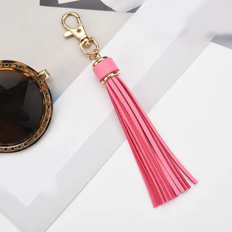 Women's Tassel Pendant Keychain – Luxury Bag Accessory
