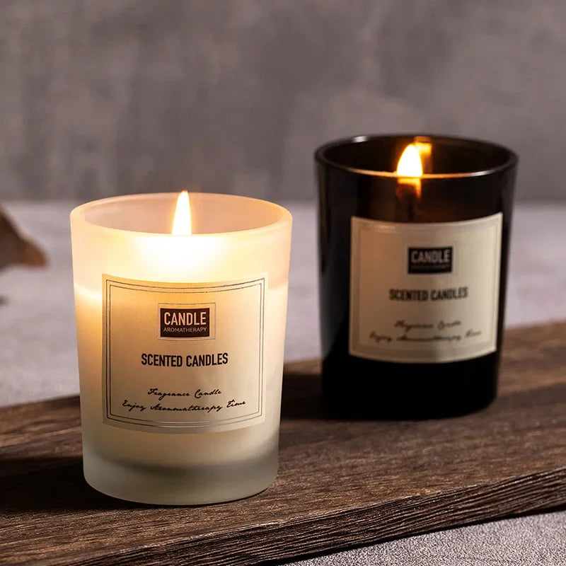 Aromatherapy Soy Wax Scented Candle – European Cut, Long Lasting, Home Decor