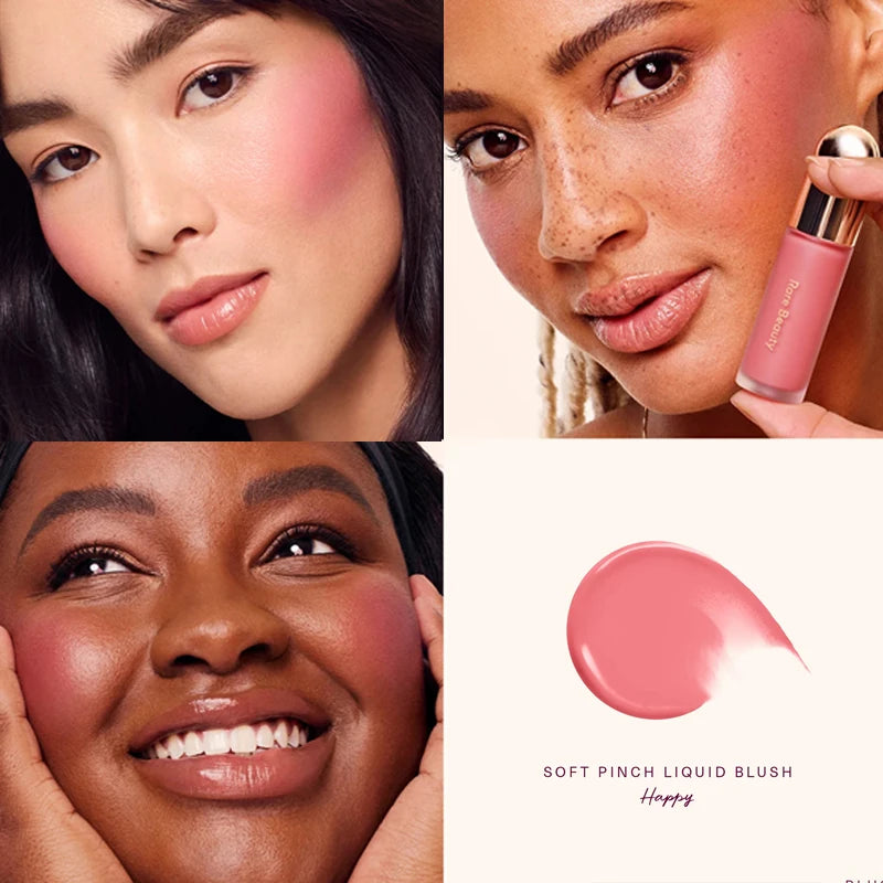 Blush Liquide & Blush Poudre Silky – Crème-Poudre, Longue Tenue, Résistant Transpiration, 24 Teintes