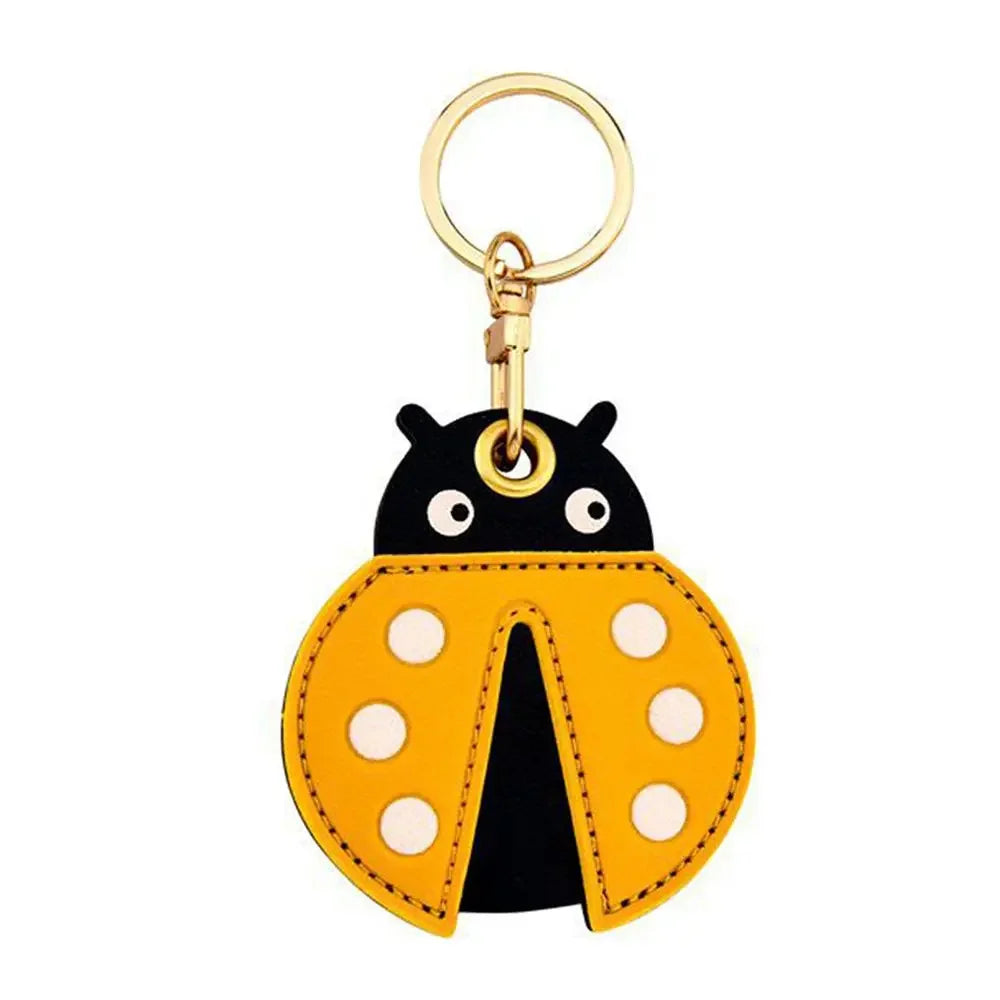 Porte-Clés Femme en Cuir PU – Pendentif Fruits Tendance, Breloque de Sac et Voiture