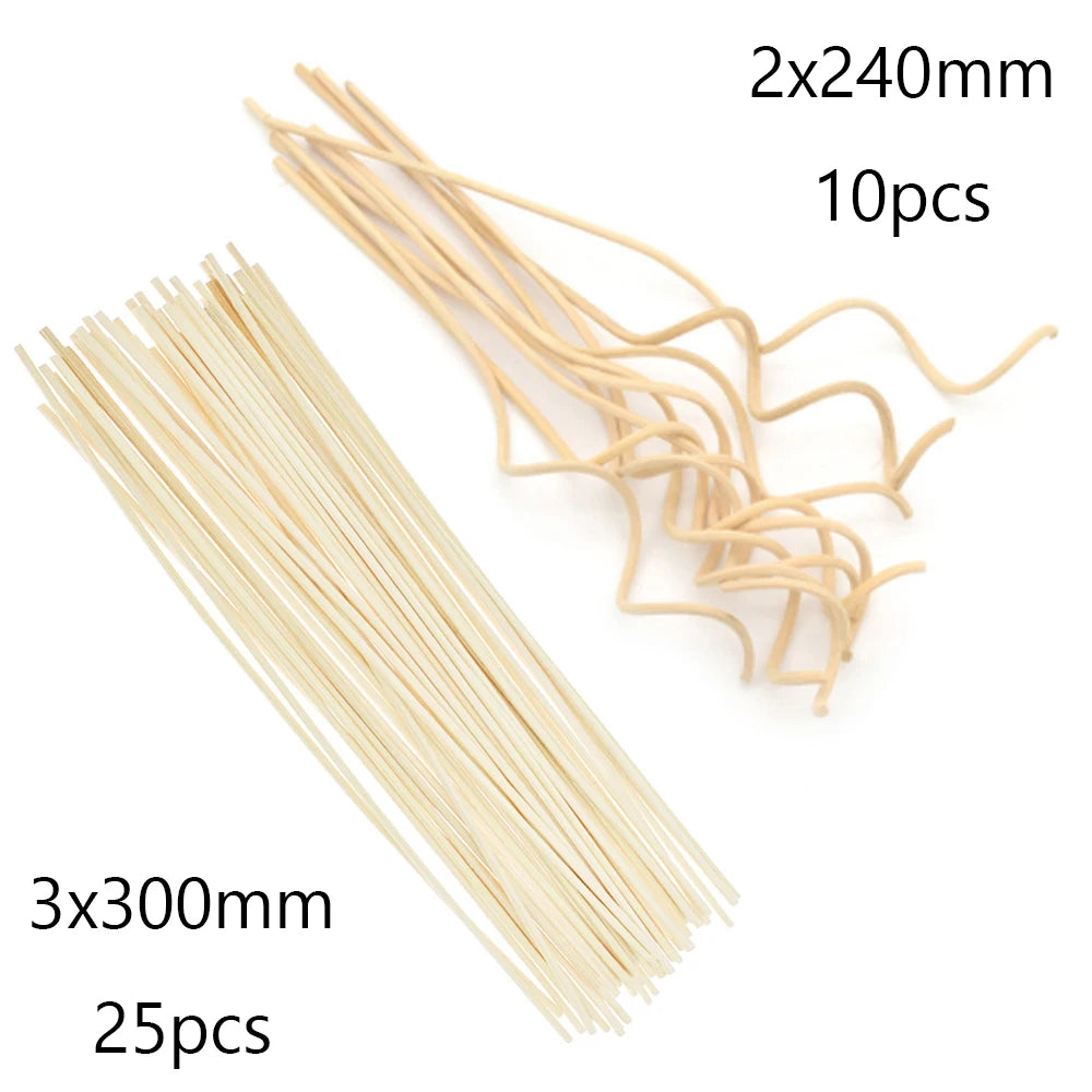 Reed Diffuser Sticks – Natural Rattan, Flameless, DIY Aromatherapy