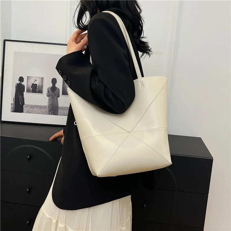 Sac Fourre-Tout Grande Capacité pour Femme - Style Épuré