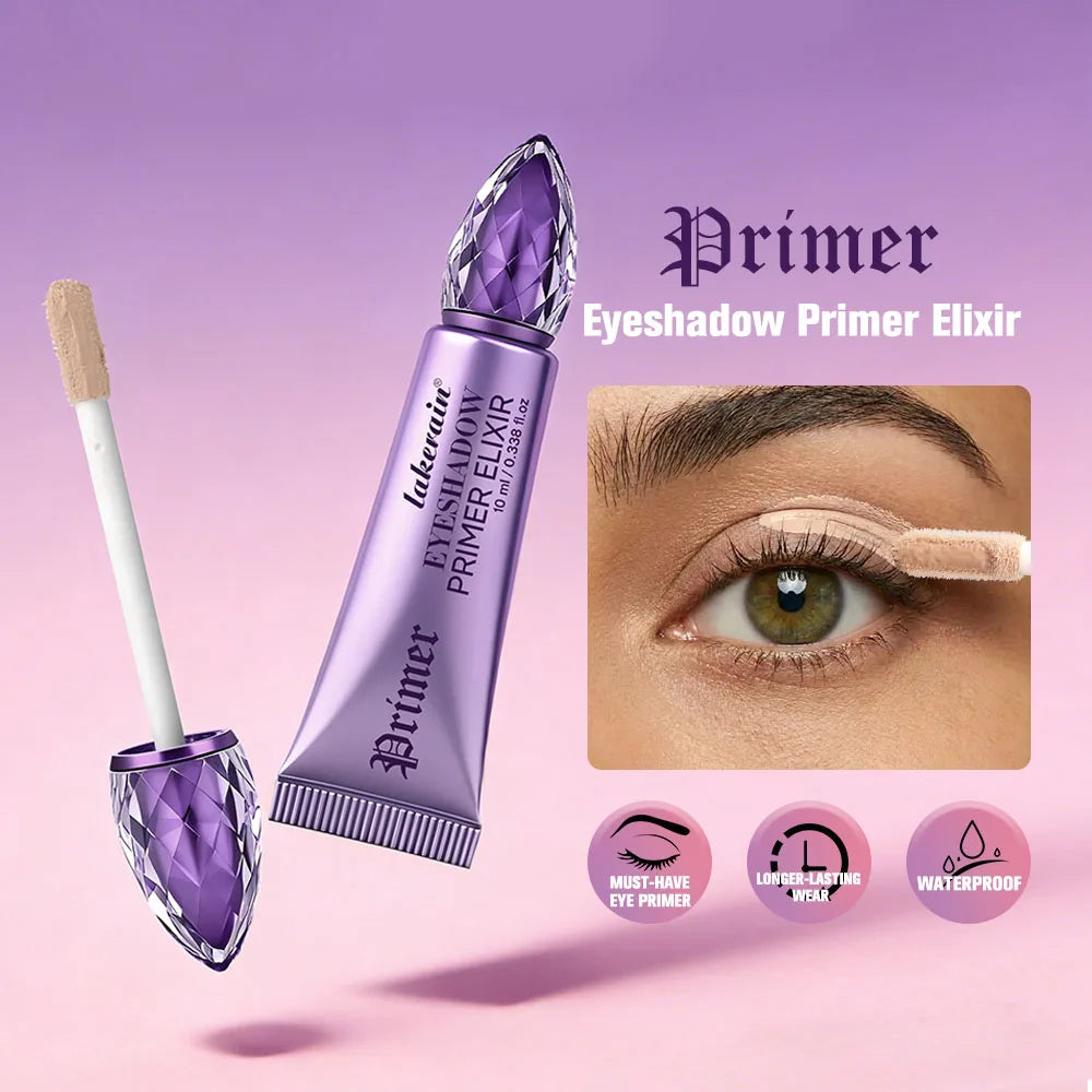 Primer Yeux Translucide – Anti-Plis, Waterproof, Longue Tenue, Couleurs Vibrantes