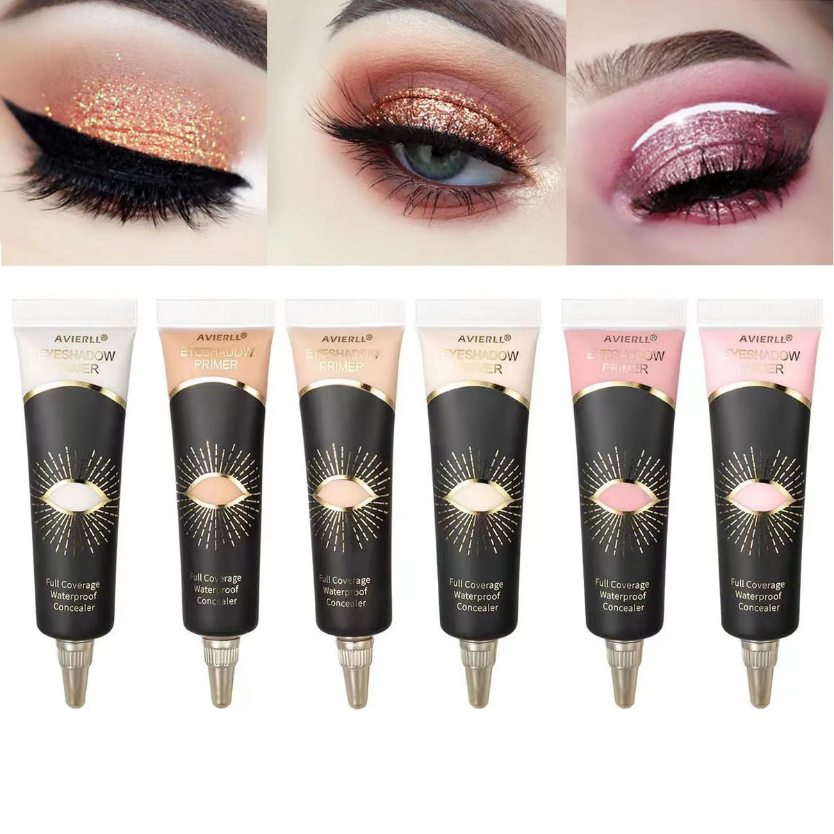 Long-Wear Eyeshadow Primer – Matte, Waterproof, Full-Coverage Eyeshadow Base