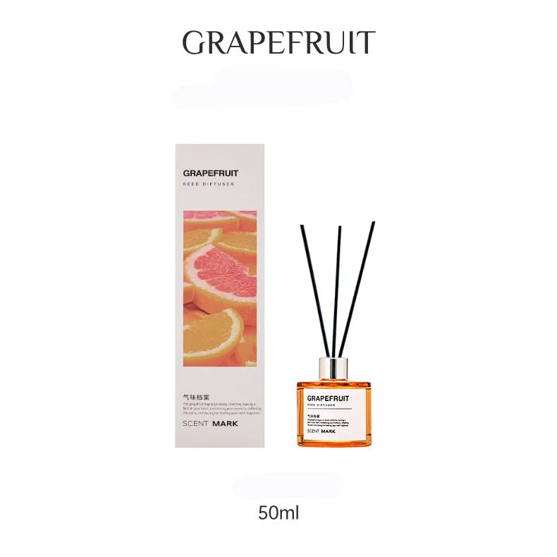 Reed Diffuser Set 50 ml – Essential Oil, 25 cm Reeds, Home Aromatherapy
