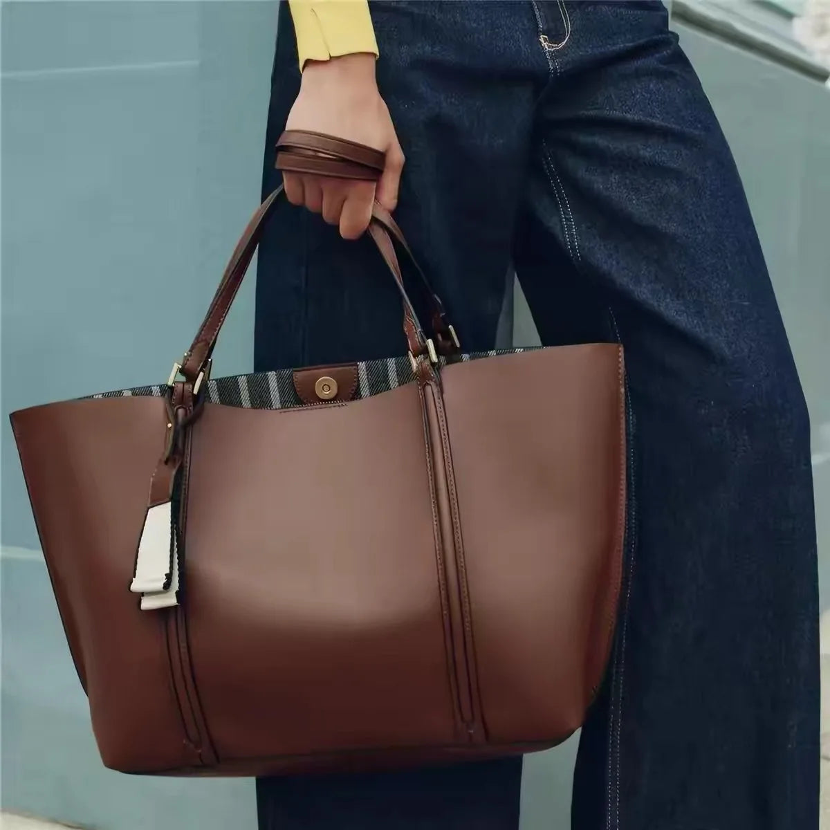 Sac Cabas Grande Capacité pour Femme - Élégance Minimaliste