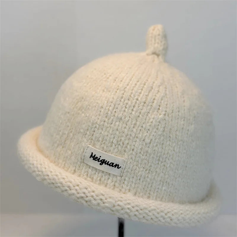 Tuque en maille à revers pour femme