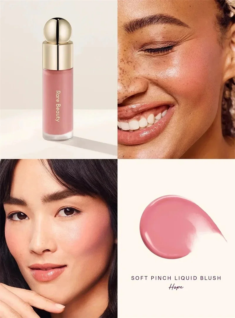 Liquid Blush & Pressed Blush – Portable, Waterproof, Moisturizing, 16 Shades