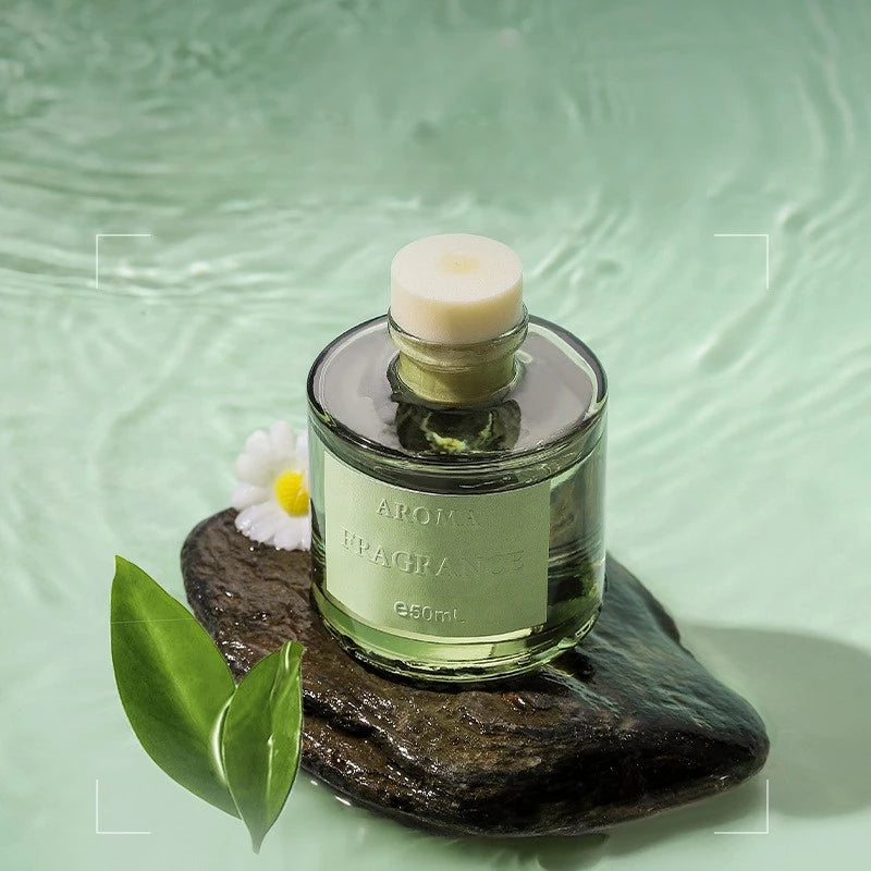 Huile Parfumée, Désodorisant Maison Diffuseur 50 ml – Bâtonnets Inclus
