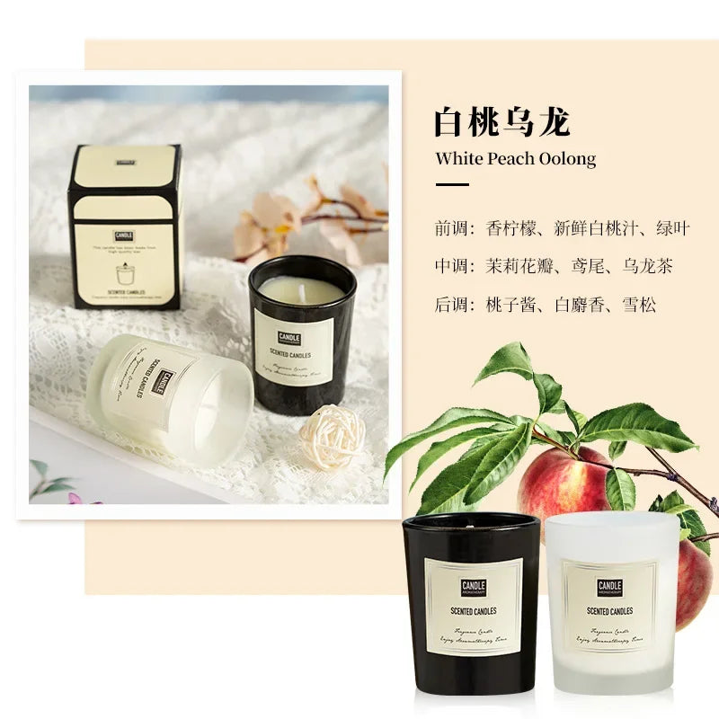 Aromatherapy Soy Wax Scented Candle – European Cut, Long Lasting, Home Decor