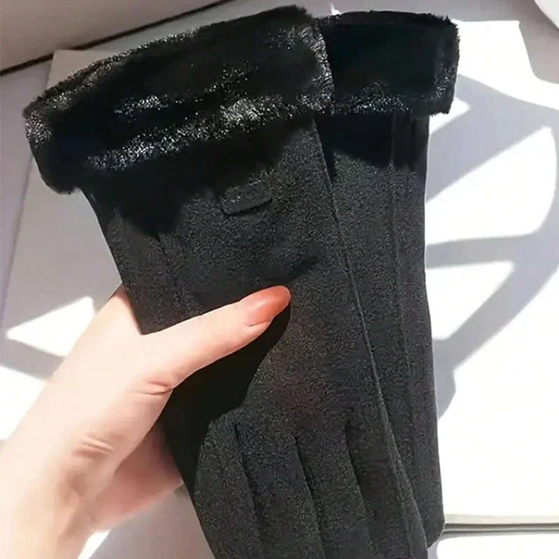 Gants doublés pour femme