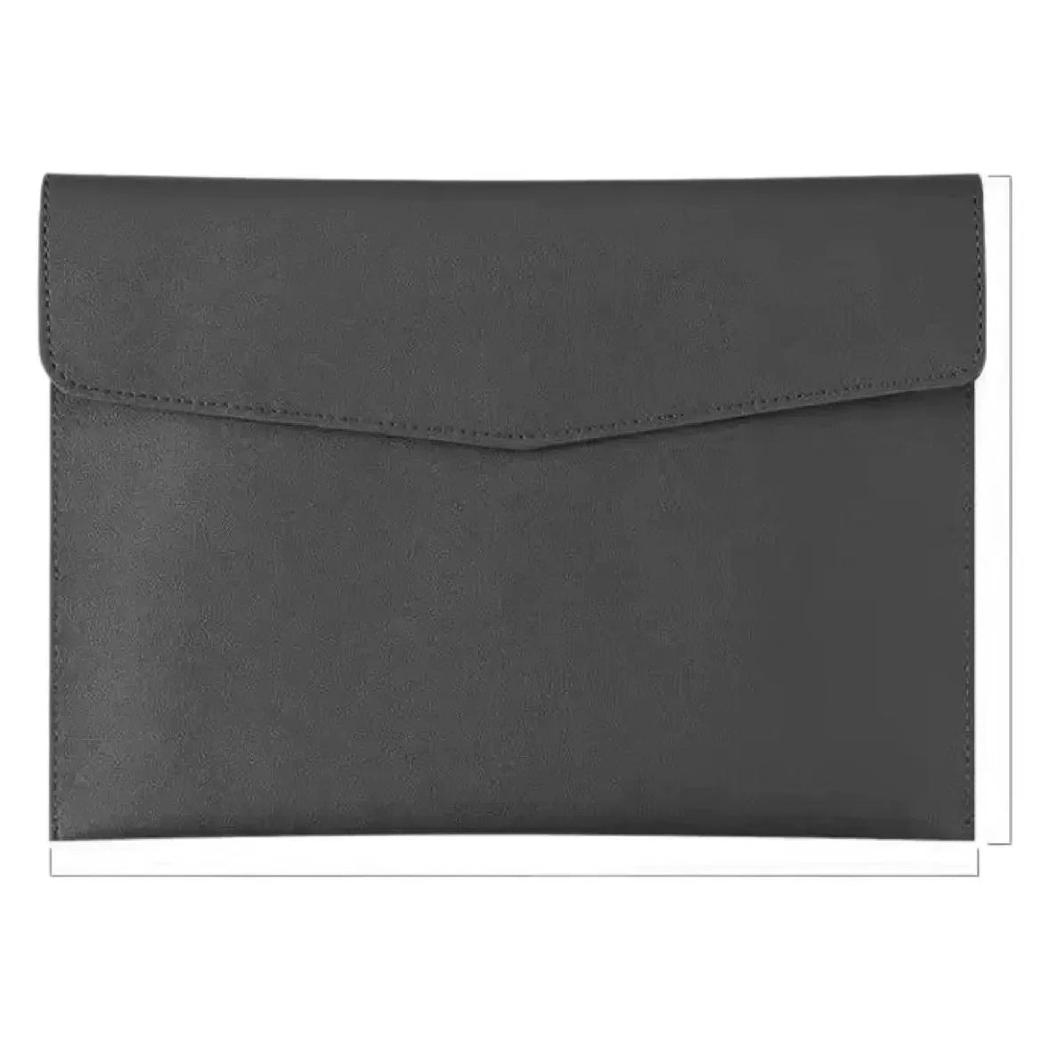 Pochette porte-documents en cuir PU grande capacité A4 - Design portable pour bureau et affaires