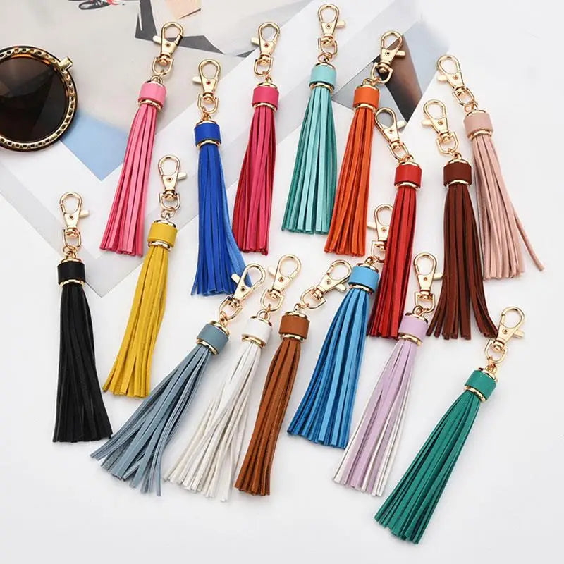 Women's Tassel Pendant Keychain – Luxury Bag Accessory