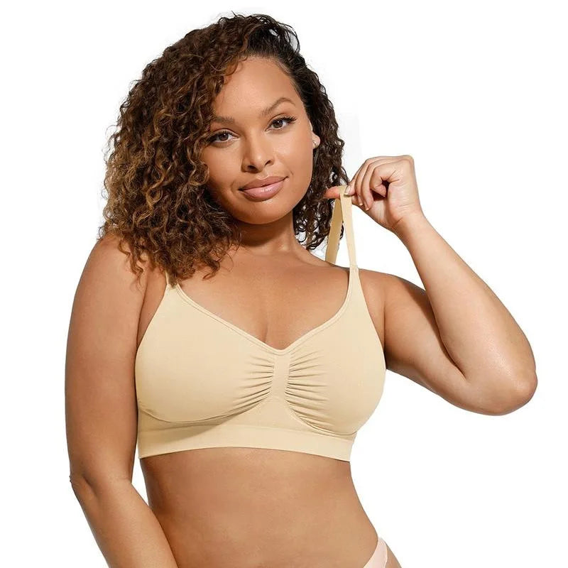 Brassière de Sport Sans Couture Femme – Séchage Rapide, Bonnet Amovible, Bretelles Ajustables | 5 Coloris