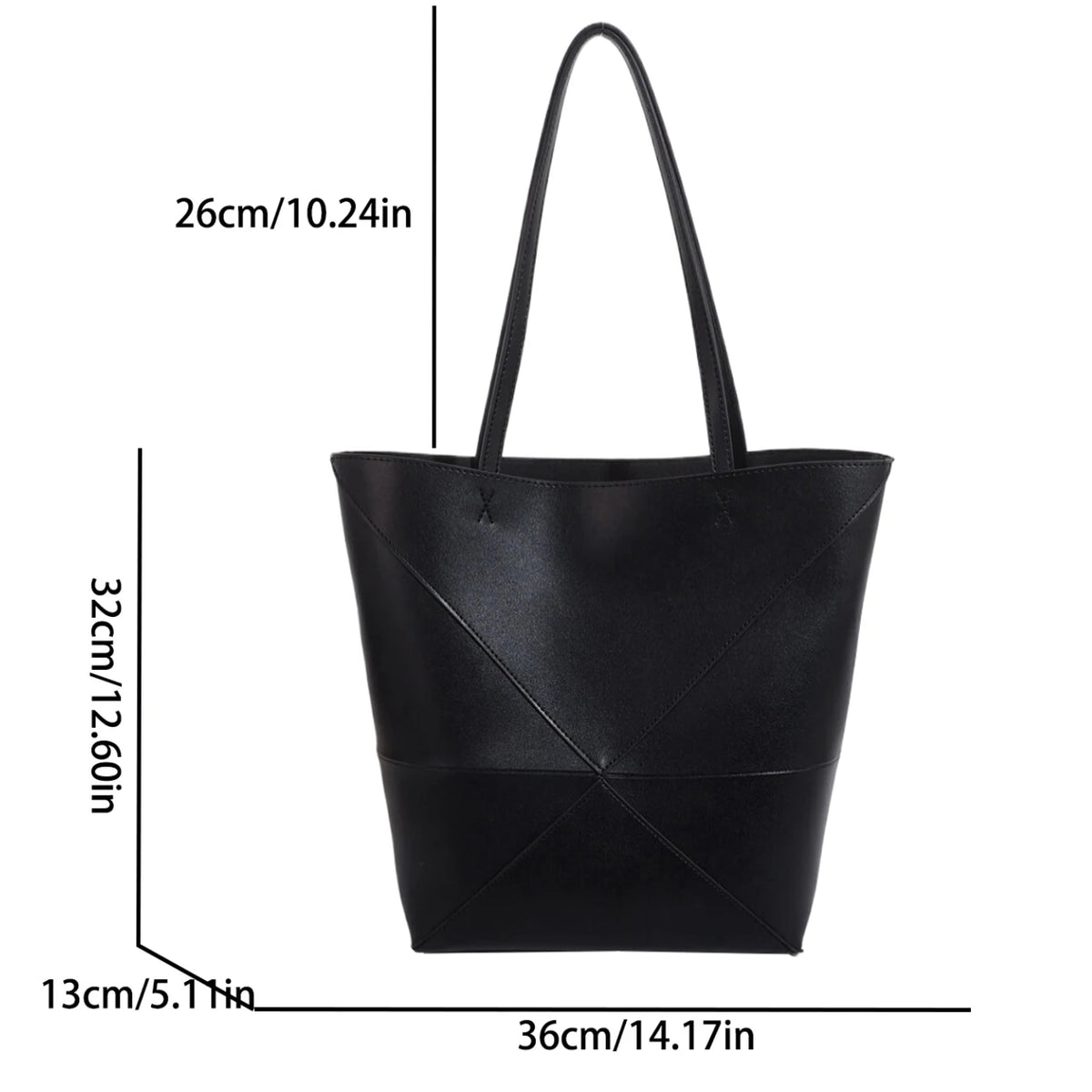 Sac Fourre-Tout Grande Capacité pour Femme - Style Épuré