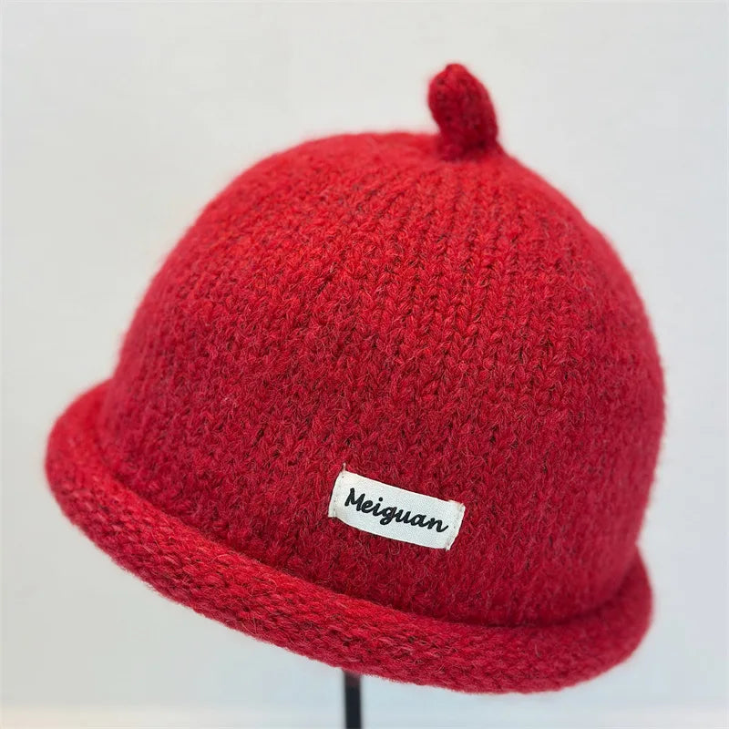 Tuque en maille à revers pour femme