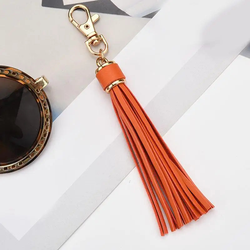 Women's Tassel Pendant Keychain – Luxury Bag Accessory