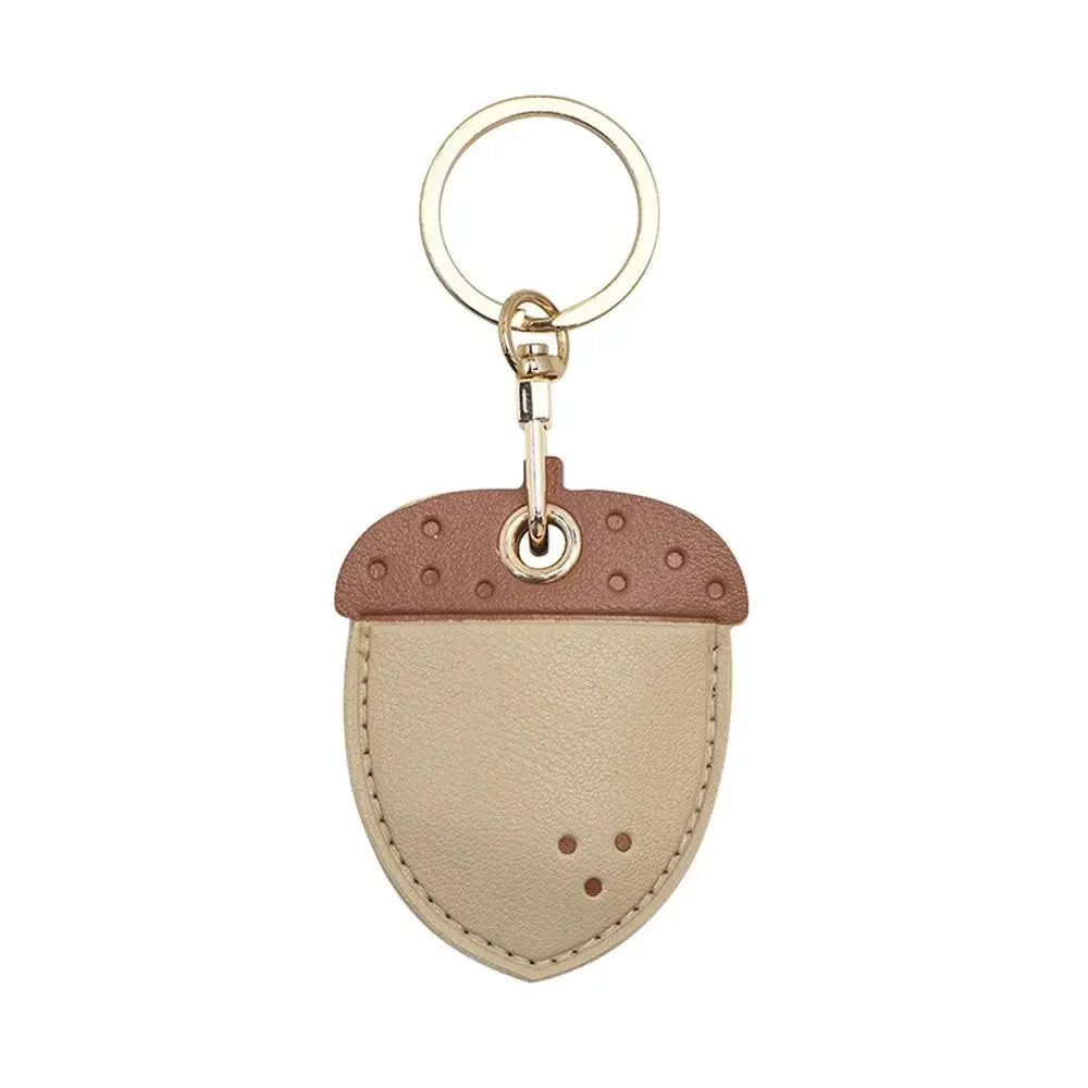 Porte-Clés Femme en Cuir PU – Pendentif Fruits Tendance, Breloque de Sac et Voiture