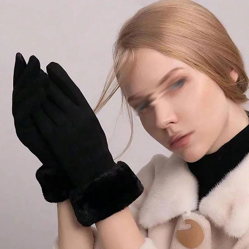 Gants doublés pour femme