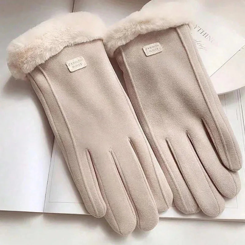 Gants doublés pour femme