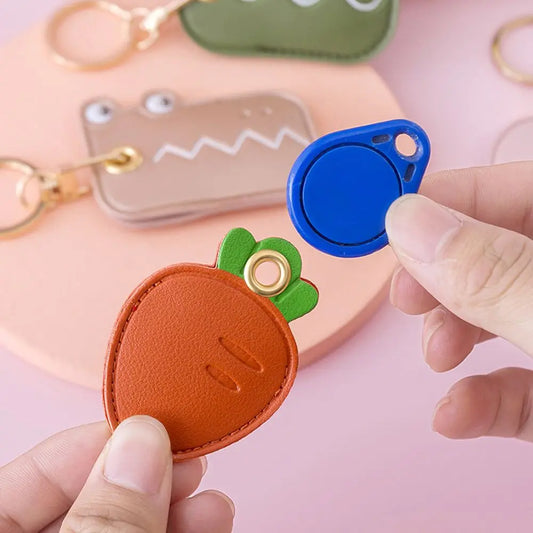 Porte-Clés Femme en Cuir PU – Pendentif Fruits Tendance, Breloque de Sac et Voiture