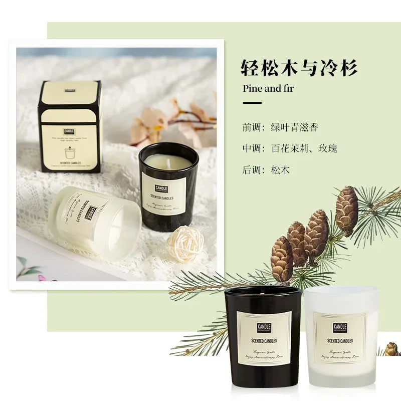 Aromatherapy Soy Wax Scented Candle – European Cut, Long Lasting, Home Decor