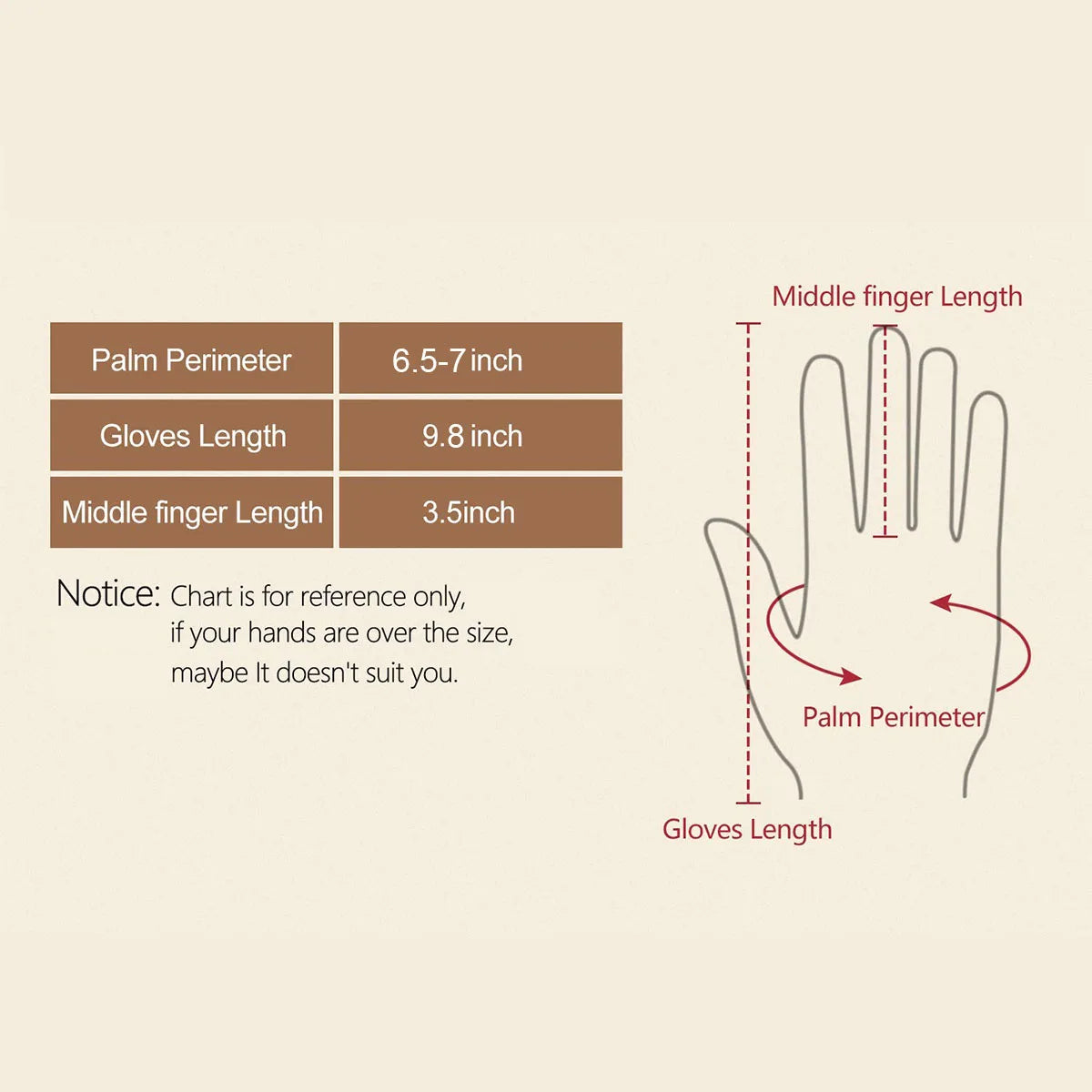 Faux leather gloves with faux fur trim