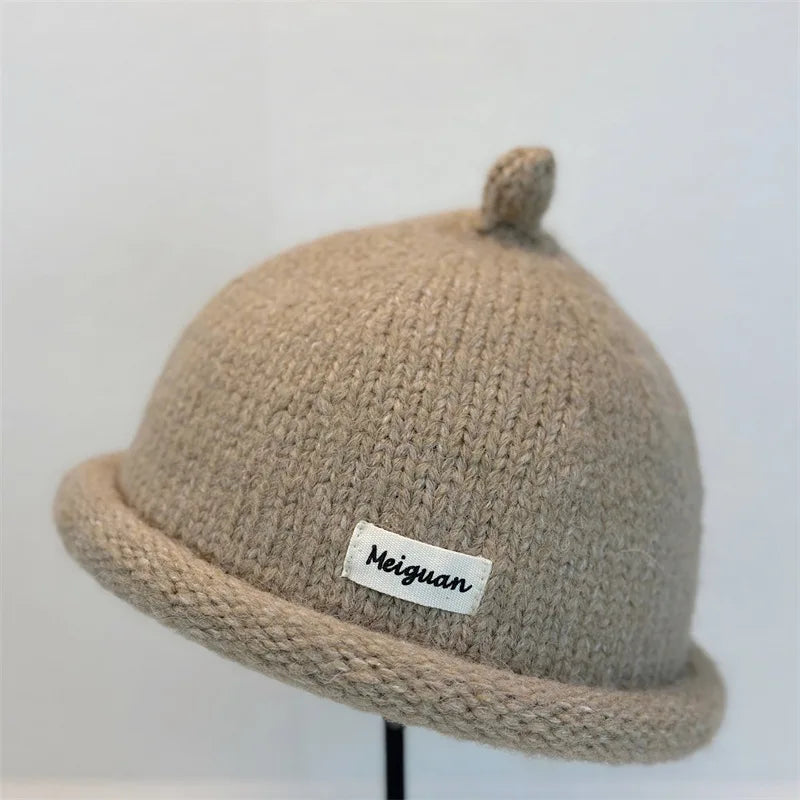 Tuque en maille à revers pour femme