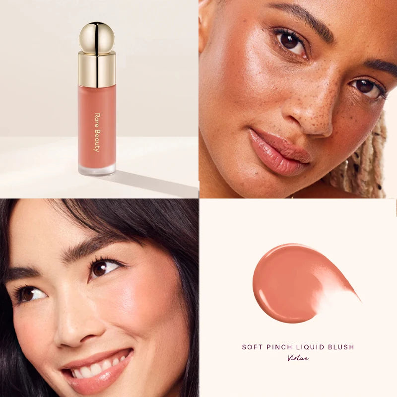 Blush Liquide & Blush Poudre Silky – Crème-Poudre, Longue Tenue, Résistant Transpiration, 24 Teintes