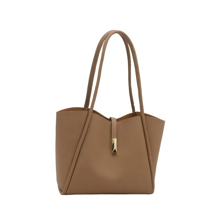 Elegant Leather Tote Bag for Women - Premium Luxury Brand - Refined Vintage Design