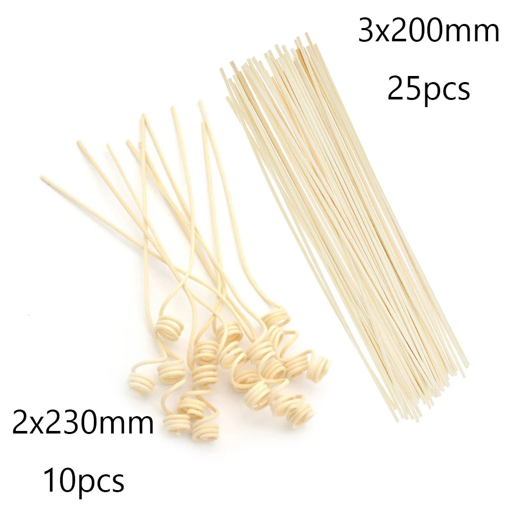Reed Diffuser Sticks – Natural Rattan, Flameless, DIY Aromatherapy
