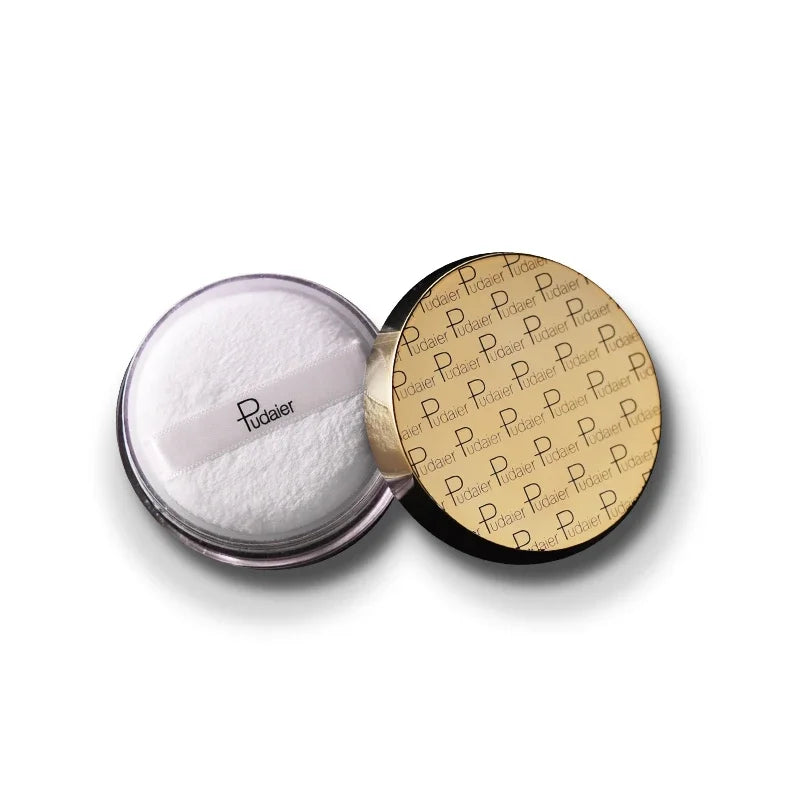 Mineral Loose Setting Powder – Matte Finish, Sebum Control, Waterproof, Dark Skin Tones, 8 Shades