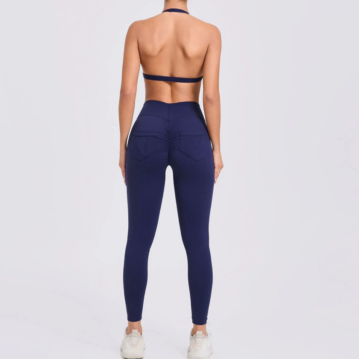 Ensemble de Sport Femme – Brassière Sans Coutures, Short ou Legging Taille Haute | Séchage Rapide