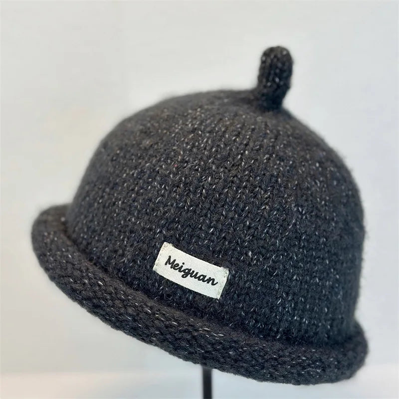Tuque en maille à revers pour femme
