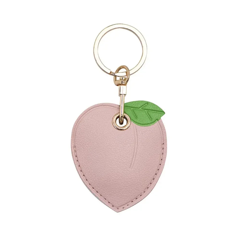 Porte-Clés Femme en Cuir PU – Pendentif Fruits Tendance, Breloque de Sac et Voiture