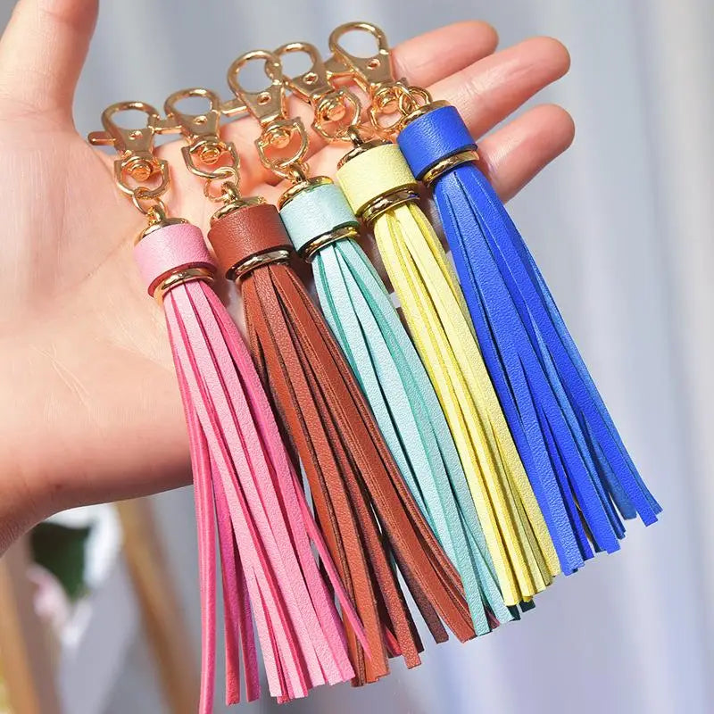 Women's Tassel Pendant Keychain – Luxury Bag Accessory