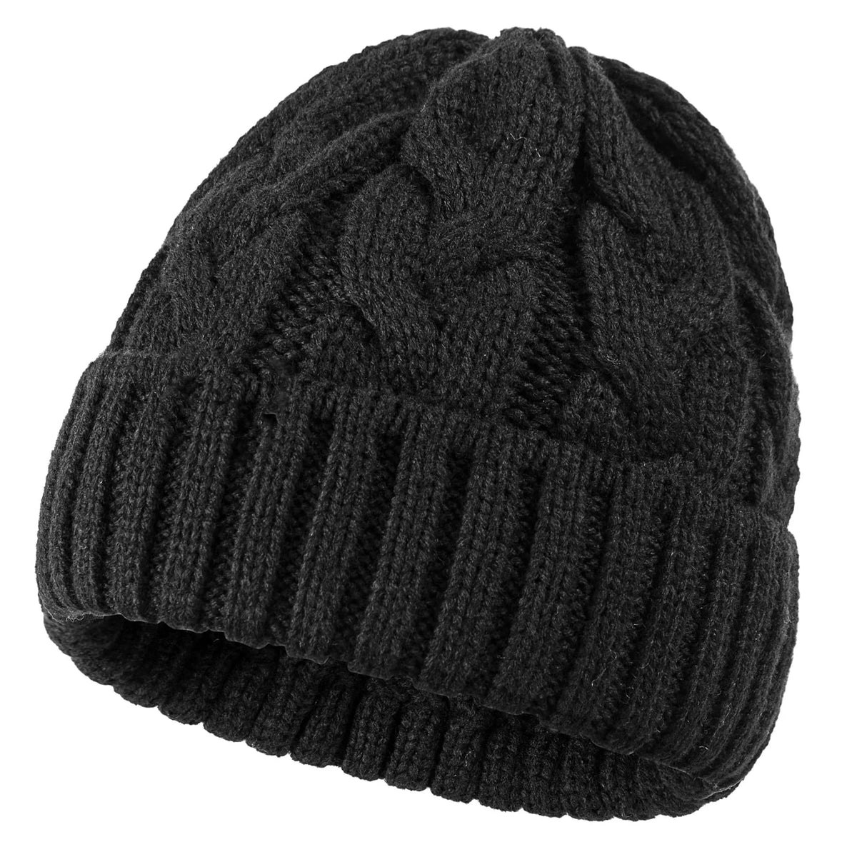Tuque en maille extensible pour femme