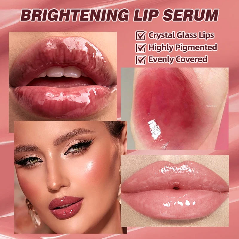 Gloss Miroir Longue Tenue – Texture Légère, Hydratant & Waterproof, Éclat Naturel | 4 Teintes