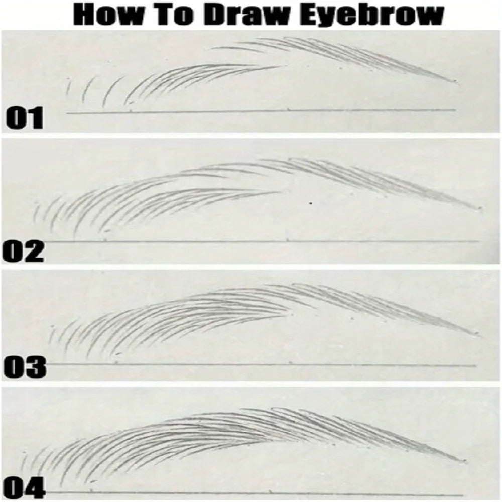 Stylo Sourcils Ultra-Fin 0,008 mm — Waterproof, Longue Tenue & Anti-Bavure