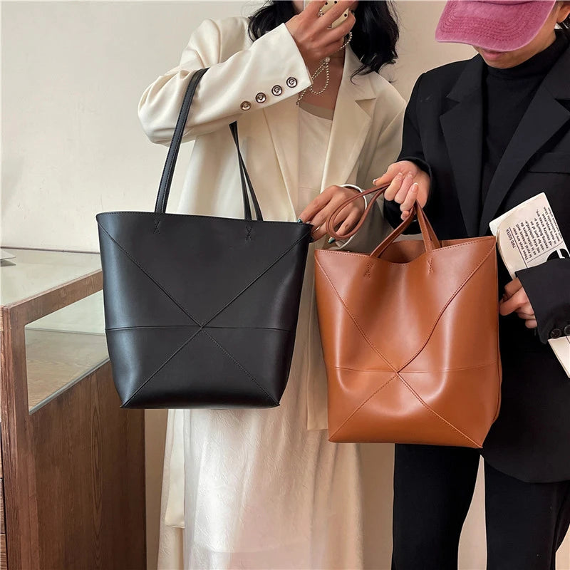 Sac Fourre-Tout Grande Capacité pour Femme - Style Épuré
