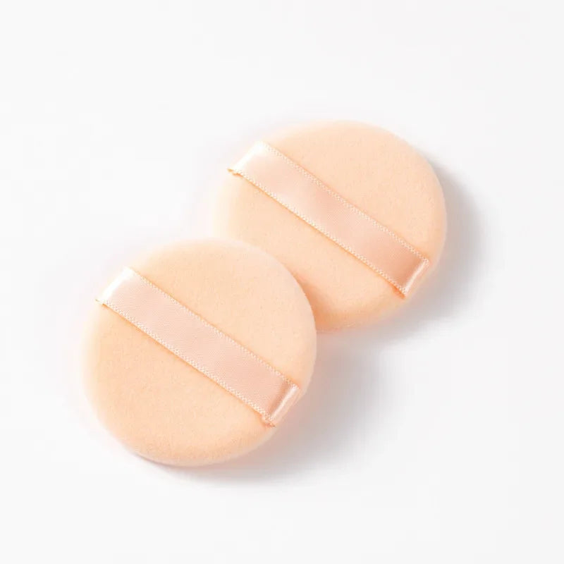 Set of Round Foundation Sponges – Soft, Portable, Professional, 5.5 cm
