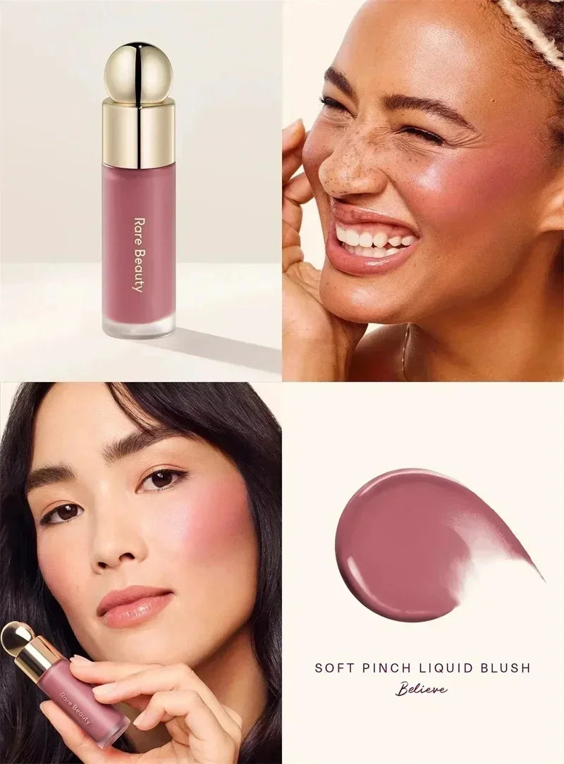 Liquid Blush & Pressed Blush – Portable, Waterproof, Moisturizing, 16 Shades