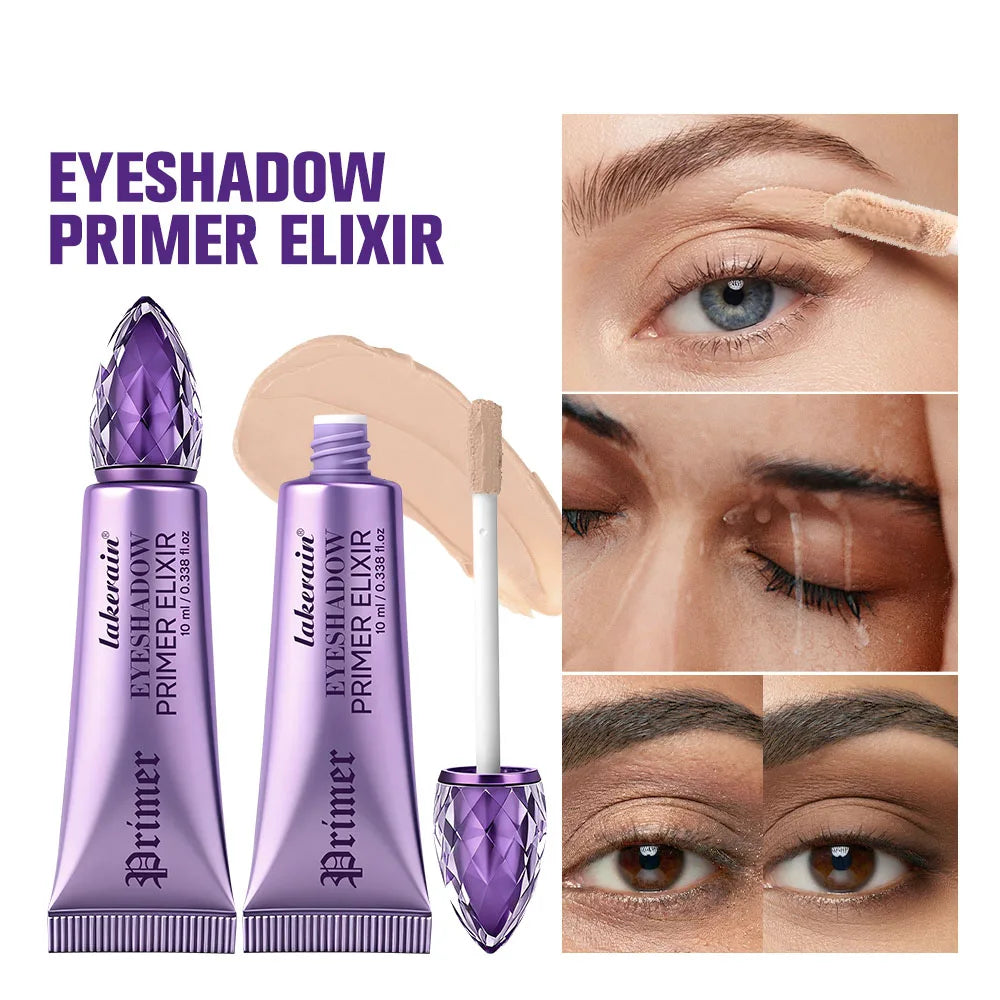Primer Yeux Translucide – Anti-Plis, Waterproof, Longue Tenue, Couleurs Vibrantes