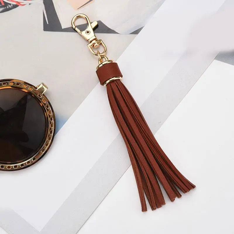 Women's Tassel Pendant Keychain – Luxury Bag Accessory
