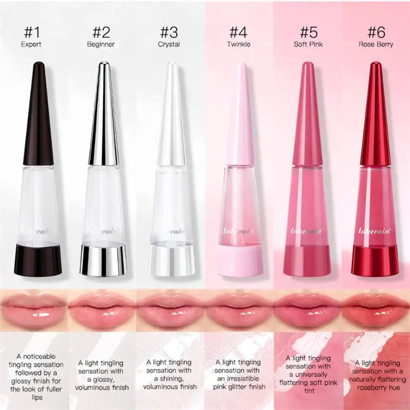 Lip Plumping Oil – High Shine, Hydrating & Nourishing, Instant Volume | 6 Shades + Set