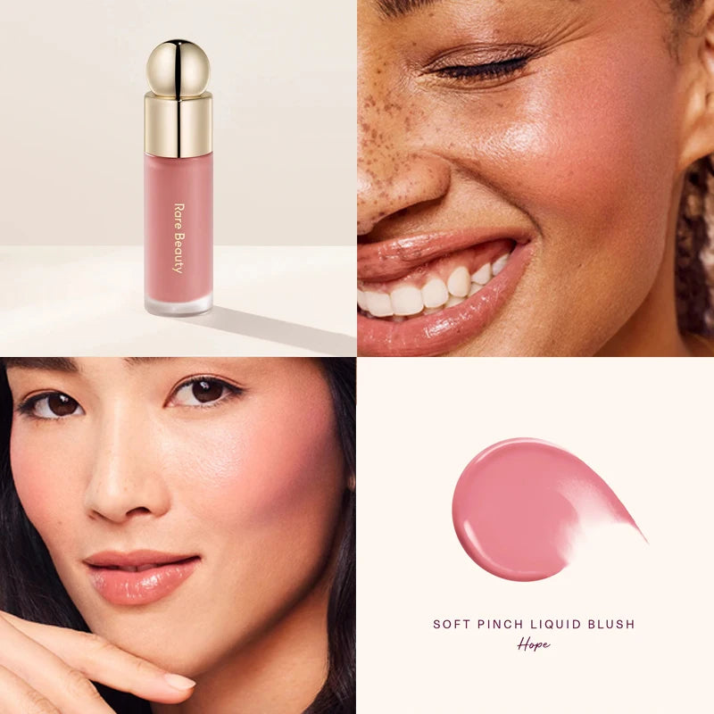 Blush Liquide & Blush Poudre Silky – Crème-Poudre, Longue Tenue, Résistant Transpiration, 24 Teintes