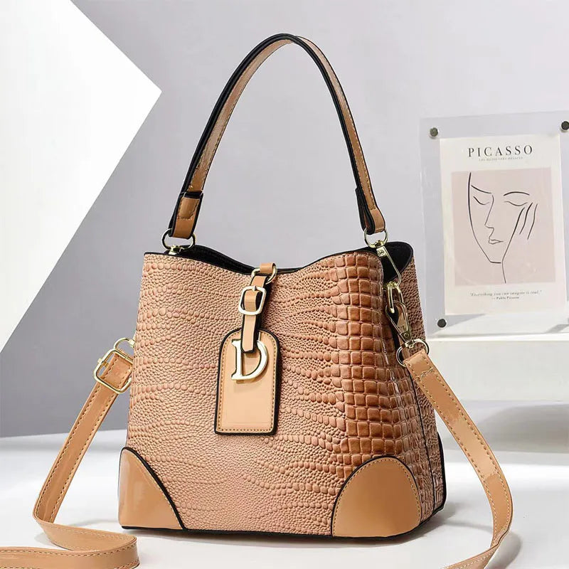 Sac à multifonction en cuir souple pour femme - Design luxe casual et professionnel