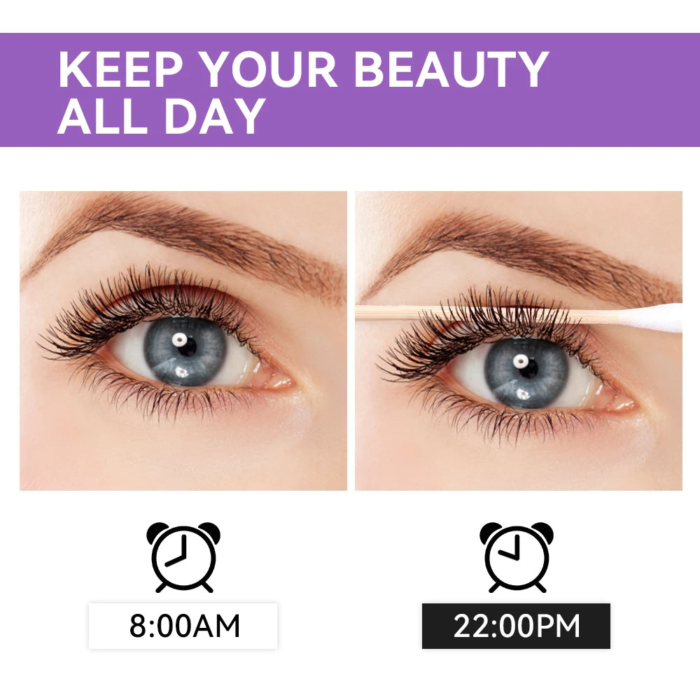 5D Waterproof Mascara — Lengthening, Volumizing & Curling 24H Long-Lasting
